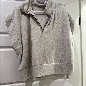 Danskin Light Gray Sleeveless Top